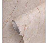 Ambiance - Rollo adhesivo adhesivo de suelo rosa antideslizante impermeable al metro para sala de estar, dormitorio y comedor, 60 cm x 9 m
