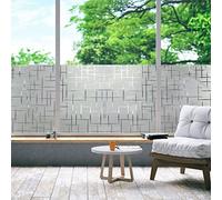 Ambiance - Rollo Adhesivo Adhesivo para Ventana, diseño de Estrellas, antirrayos UV, 45 cm x 10 m
