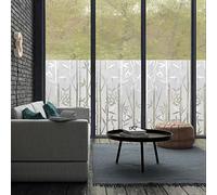 Ambiance - Rollo Adhesivo para Ventana (45 cm x 1 m), Color bambú
