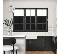 Ambiance - Rollo Adhesivo para Ventana (45 x 5 m), Color Negro