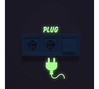 Ambiance Sticker Adhesivo de Pared, Plug and Play, 10 x 10 cm