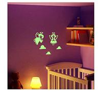 Ambiance Sticker Ángulos infantiles fósforescentes, 20 x 25 cm