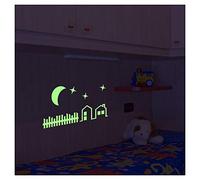 Ambiance Sticker Casas con valla - 20 x 25 cm