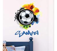 Ambiance Sticker col-incVP002+col-inc-alfa026 Pegatinas de Pared, Vinyl, Modèle 9, 50x30cm + 30x30cm