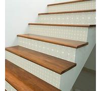Ambiance Sticker col-stairs-ROS-B091_30x105X2 Pegatinas Adhesivas de Azulejos, Vinilo, Multicolores, 60 x 105 cm