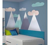 Ambiance-sticker Cuello ROS-C706_70x105cm Pegatina de Pared, cloruro de polivinilo, Rikka, H70 x L105 cm