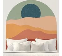 Ambiance Sticker Papel Pintado no Tejido Frescos Gigantes Prepegados - Duna E Stelle - Etiqueta Decorativa | H60 x L60 cm