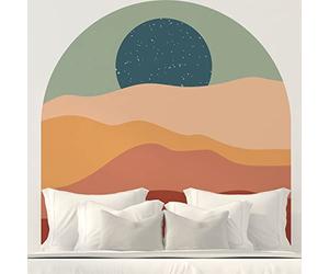 Ambiance Sticker Papel Pintado no Tejido Frescos Gigantes Prepegados - Duna E Stelle - Etiqueta Decorativa | H60 x L60 cm