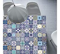 Ambiance Sticker Pegatinas Adhesivas para Muebles, Adhesivas, Azulejos de Cemento, decoración para mesas, armarios, estantes, 120 x 200 cm