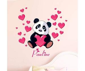 Ambiance Sticker Pegatinas Personalizadas con Nombre Personalizado, 2 láminas de 25 x 20 cm y 40 x 30 cm