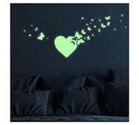 Ambiance Sticker phos-ROS-C252 Adhesivo Decorativo, Papillons2, 35 x 35 cm