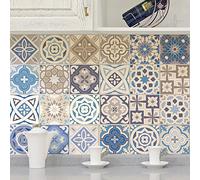 Ambiance Sticker Revestimientos Autoadhesivos para Cocina y Baño Honduras - 9 Vinilo Azulejos de 20 x 20 cm