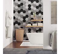 Ambiance Sticker Revestimientos Autoadhesivos para Cocina y Baño Marbre D'Antan - 28 Vinilo Azulejos de 10 x 9 cm