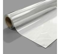 Ambiance Sticker Vinilo Forrar Rollo Láminas Papel Pintado, Adhesivo Muebles Autoadhesivo Impermeable Decorativo para Cocina, Armario, Puerta, Mesa - Translúcido - H60 x L100 cm