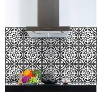 Ambiance Sticker Vinilos Autoadhesivos, Decoración de Paredes, Adhesivos de Azulejos para Baño y Cocina Classiques Nuance de Gris - 60 Vinilo Azulejos de 20 x 20 cm