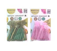 AMBICAR - Aromasticks Ambientador para Casa. 4 Bolsitas con Palitos Aromáticos para Armarios, Cajones o Zapateros. Esencias Naturales, SIN Alcohol. Aroma Fresco y Fragancia Fresa.