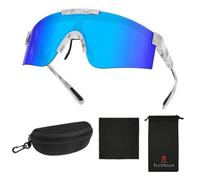 Ambienden Gafas Ciclismo Hombre Mujer - Gafas Running Polarizadas ProteccióN UV400 - Gafas Deportivas Ligeras Para Esquiar Hacer Senderismo Pescar Y Jugar Al Golf