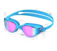 Ambienden Gafas Natacion Hombre Mujer Para Adultos - Lentes Antivaho HD, ProteccióN UV, Impermeables, Aptas Para Entrenamiento, CompeticióN Y Piscina - Gafas Natacion Unisex Con Ajuste Seguro-BL