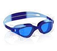 Ambienden Gafas Natación para Niños, HD 180° Gran Angular de Visión Gafas de Natación para 3-14 Años, Antivaho, Protección UV, Ajuste Rápido, Sello de Silicona, Gafas Piscina Unisex, Dark Blue