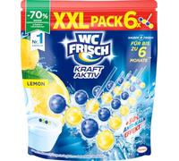 Ambientador activo para inodoro (6 x 50 g), diseño de limón