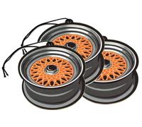 Ambientador Airfreshener - 3 unidades - JDM Drift Motorsport Performance Design para coche y coche (llanta Super RS)