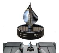Ambientador automático - Difusor de de coche, planta natural, difusor ecológico de fragancia automotriz, ambientador inteligente alimentado por energía solar, solución de terapia de fragancia