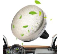 Ambientador Clip Ventilación,Difusor de perfume de piel de cordero | Set de clips de coche con 3 recambios de perfume ambientador, ideal para conductores y vehículos