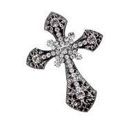 Ambientador Clips de viento, Clips de ventilación para ambientadores de automóviles Bling Cross - Grapas automáticas de paso de ambientadores para mujeres, decoración interior del difusor del coche