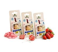 Ambientador Coche Chuches - Pack 3 Ambientadores Colgantes - Aroma Piruleta Fresa Chicle - Perfume Coche Alta Intensidad