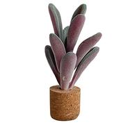 Ambientador Coche Colgante 1PC colorido 3D plantas artificiales forma ventilación coche amor piedra Perfume creativo coche difusor Perfume Clip acondicionado coche Interior Difusor De (C, One Size)