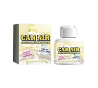 Ambientador Coche Colgante Purificador de eliminación de aromaterapia para coche, aromaterapia para olores, fragancia ligera fresca y aromaterapia para coche de larga duración Mejor (Yellow, 6.8x9.8)