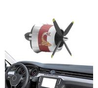 Ambientador Coche Hélice Estilo Aviación Salida de Aire Aromas Auto | Decoración Aromaterapia Coche para Conductores Modificadores Viajeros Camiones Autocaravanas SUV Sedanes Rutas Trayecto
