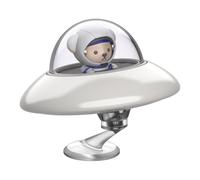 Ambientador Coche Nave Espacial | Ambientador Vehículo Con Diseño Futurista - Decoración Multipropósito Para Salpicadero Perfumante Para Familia Compañeros Y Parejas