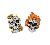 Ambientador Coche Piruleta Cabeza Clip decoración creativa resina coche colgante Ambientadores De Coches (B, One Size)