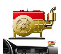 Ambientador Coche Solar - 5,24 Pulgadas | Difusor Giratorio - Purificador De Aire De Aleación De Zinc Con Rotación Automática Sensor De Luz Para Coche E Interior