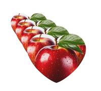 Ambientador colgante para coche, 4 unidades, con aroma a tarjetas, de larga duración, con sabor a frutos rojos, para hombres y mujeres.