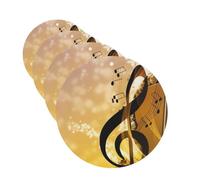 Ambientador colgante para coche, 4 unidades, con tarjetas perfumadas, de larga duración, con notas musicales de piano y violín, para hombres y mujeres.