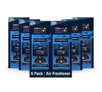 Ambientador colgante para coche Armor All Podium Series All Access Pass Lights Out (paquete de 6) Ambientador para coche inspirado en las carrera