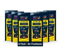 Ambientador colgante para coche Armor All Podium Series con aroma a vuelta de la victoria (paquete de 6). Ambientador inspirado en las carreras c