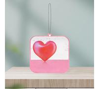 Ambientador colgante para coche, de larga duración, con aroma a corazón, fragancias para coche.