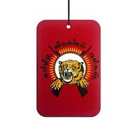 Ambientador colgante para coche, diseño de logotipo de tigre, paquete de 10, aroma a vainilla maravillosa, eliminador de olores de larga duración para automóviles, hogar, oficina, almacenamiento y más