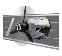 Ambientador Con Clip De Ventilación Para Aviones - Difusor De Coche Eagle Fighter, Decoración De Aromaterapia | Clip De Fragancia De Hélice Giratoria Para El Interior Del Tablero, Accesorio Automotriz