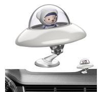 Ambientador con de nave espacial para el interior del automóvil, suministros de perfume multiusos para vehículos, decoración de tablero para compañeros de trabajo familiares y amantes