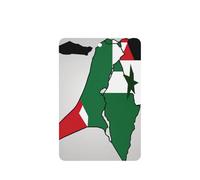 Ambientador con diseño de bandera del estado de Palestina Map02, 10 unidades, hojas aromáticas para coche, para uso en coche