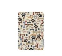 Ambientador con estampado de huellas de perro, 10 unidades, aroma de coche, hojas de ambientador con cuerda para coche y hogar