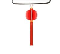 Ambientador con fragancia para coche, Difusor de ambientador para coche | Ambientador para Coche Colgante Perfume Aromaterapia | Accesorios rojos del coche de la linterna, decoración interior auto de