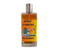 Ambientador de 4 Ventas para Impulsar Ventas en Negocio (100ml) | Pulverizador en Frasco de Cristal para Casa o Negocio para Aumentar Clientes e Ingresos y Atraer Abundancia, Prosperidad y Dinero.