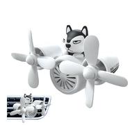 Ambientador de aire de avión para coche, accesorio para coche, válvula de salida de aire, adorno de aromaterapia, piloto creativo de animales, piloto de animales, coche, refrescante, difuso para coche