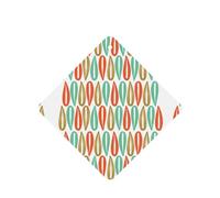 Ambientador de aire de coche con impresión de estilo moderno de mediados de siglo, 10 piezas, accesorios para colgar en el coche con cuerdas para decoración