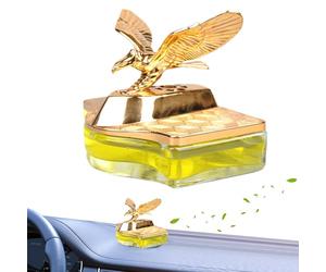 Ambientador de aire - Difusor del eliminador de olor al olor del automóvil | Ambientador de vehículos de diseño de águila | Difusor de perfume adecuado para automóviles, casas y fragancia duradera